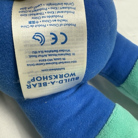 Dreamworks Happy Branch Trolls Plush Blue Haired Troll 23" Tall BAB Build A Bear - Picture 6 of 6